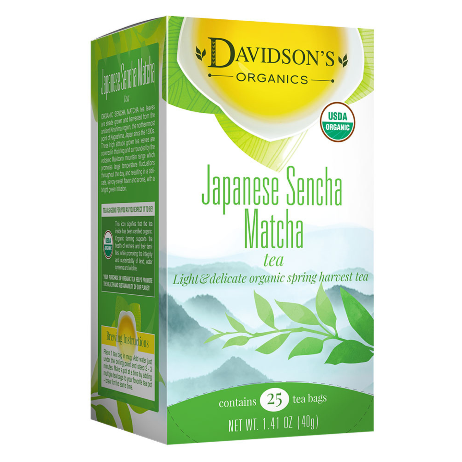 Japanese Sencha Matcha – Davidson's Organics