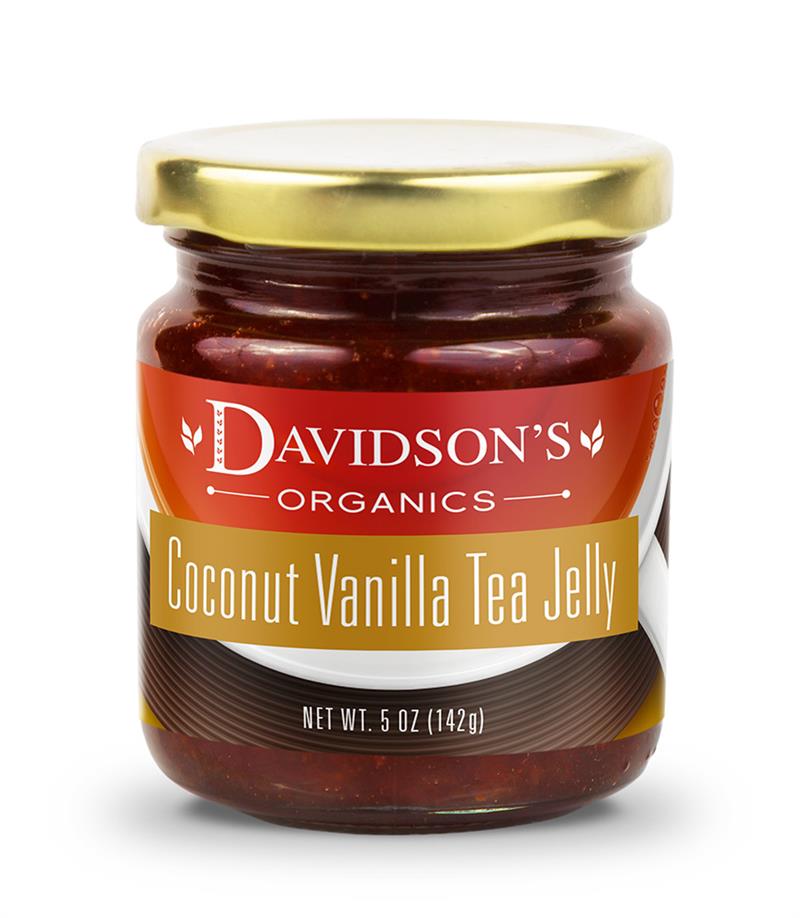 Coconut Vanilla Tea Jelly