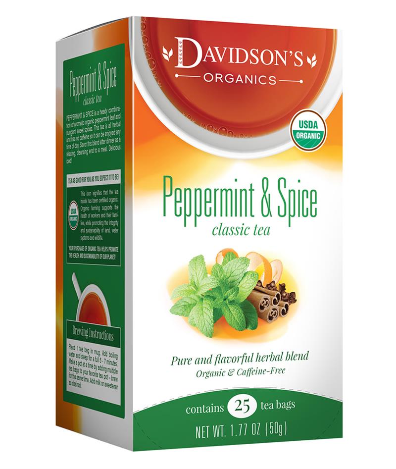 Peppermint & Spice Tea Bag