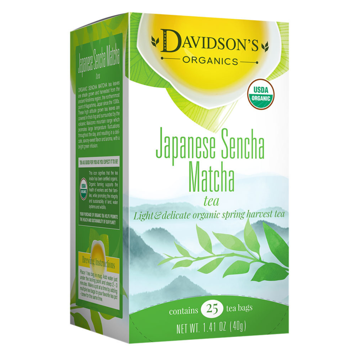 Japanese Sencha Matcha – Davidson's Organics Japanese Sencha Matcha – Davidson's Organics