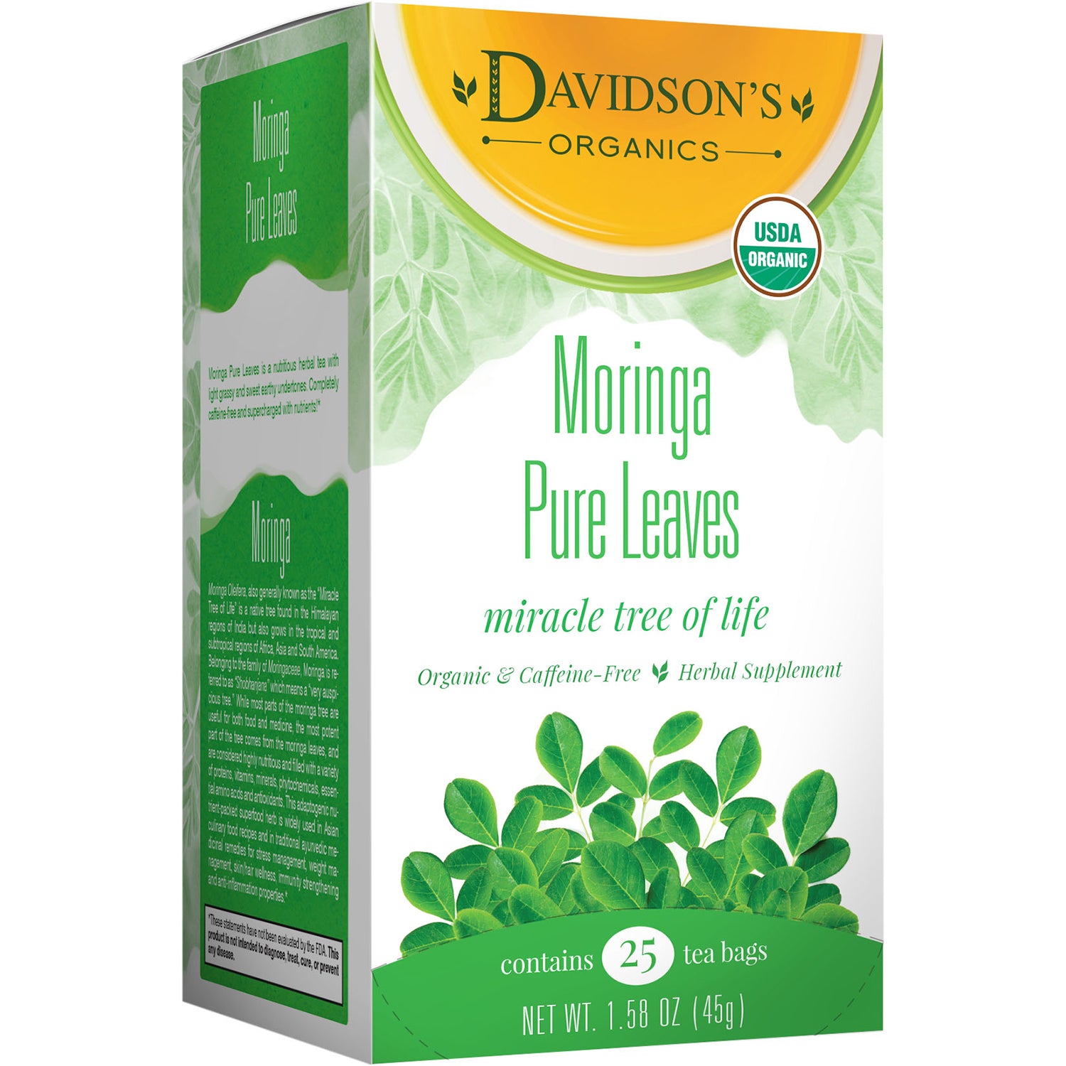 Moringa Pure Leaves – Davidson's Organics
