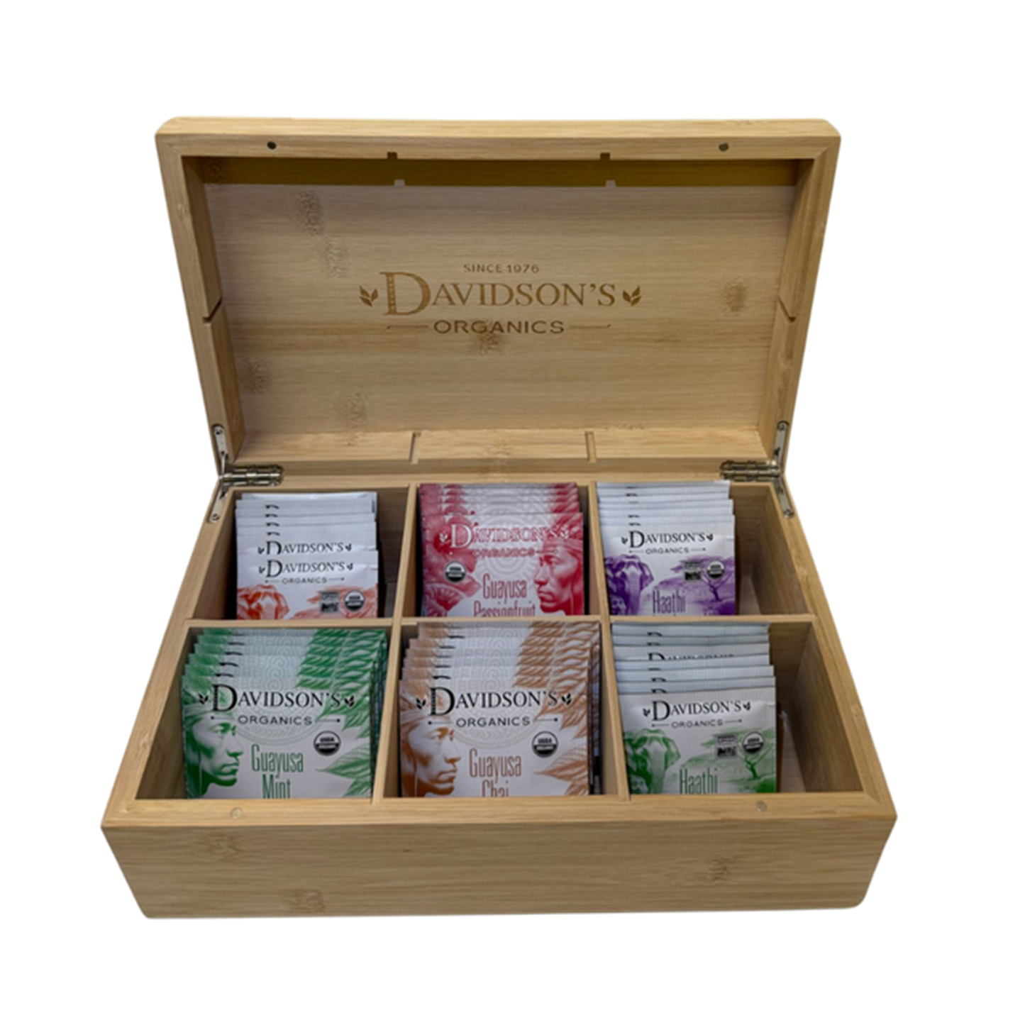 Bamboo Display Chest with Lid