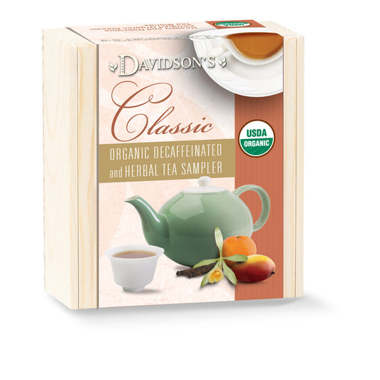 Classic Decaffeinated & Herbal Sampler Chest